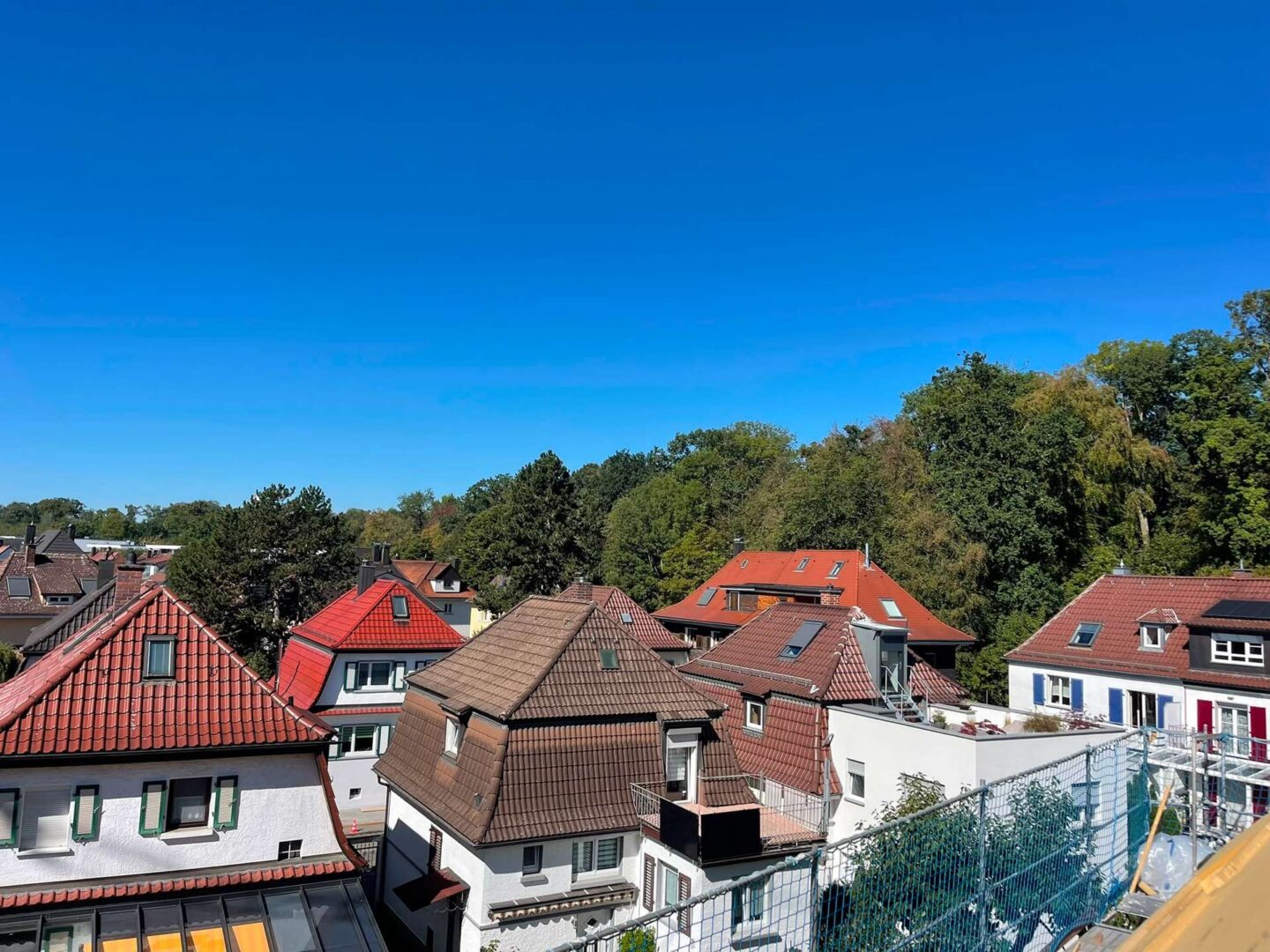 Ausblick DG Wohnung