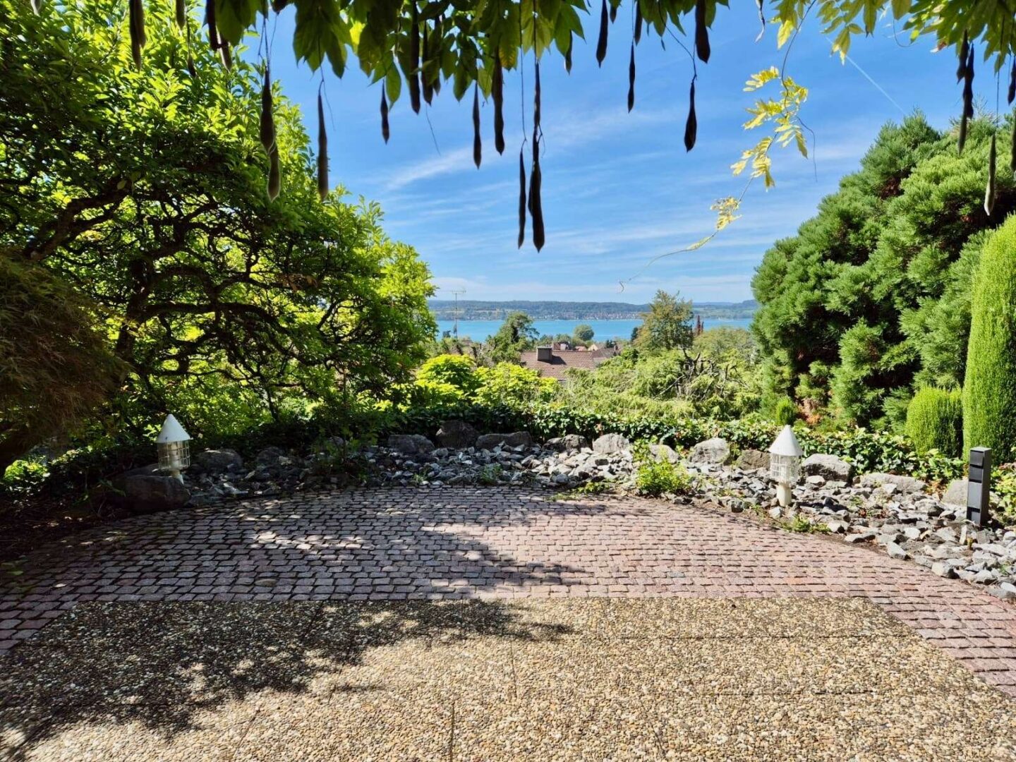 Terrasse mit Seesicht und absoluter Privatsphäre