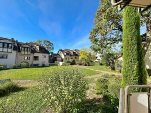 Blick vom Balkon